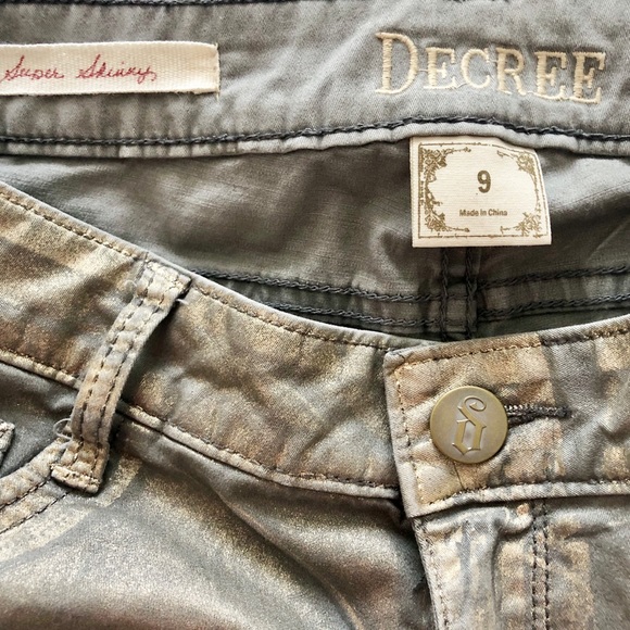 DECREE Women’s Skinny Stretch JEANS SIZE 9 - Picture 4 of 7
